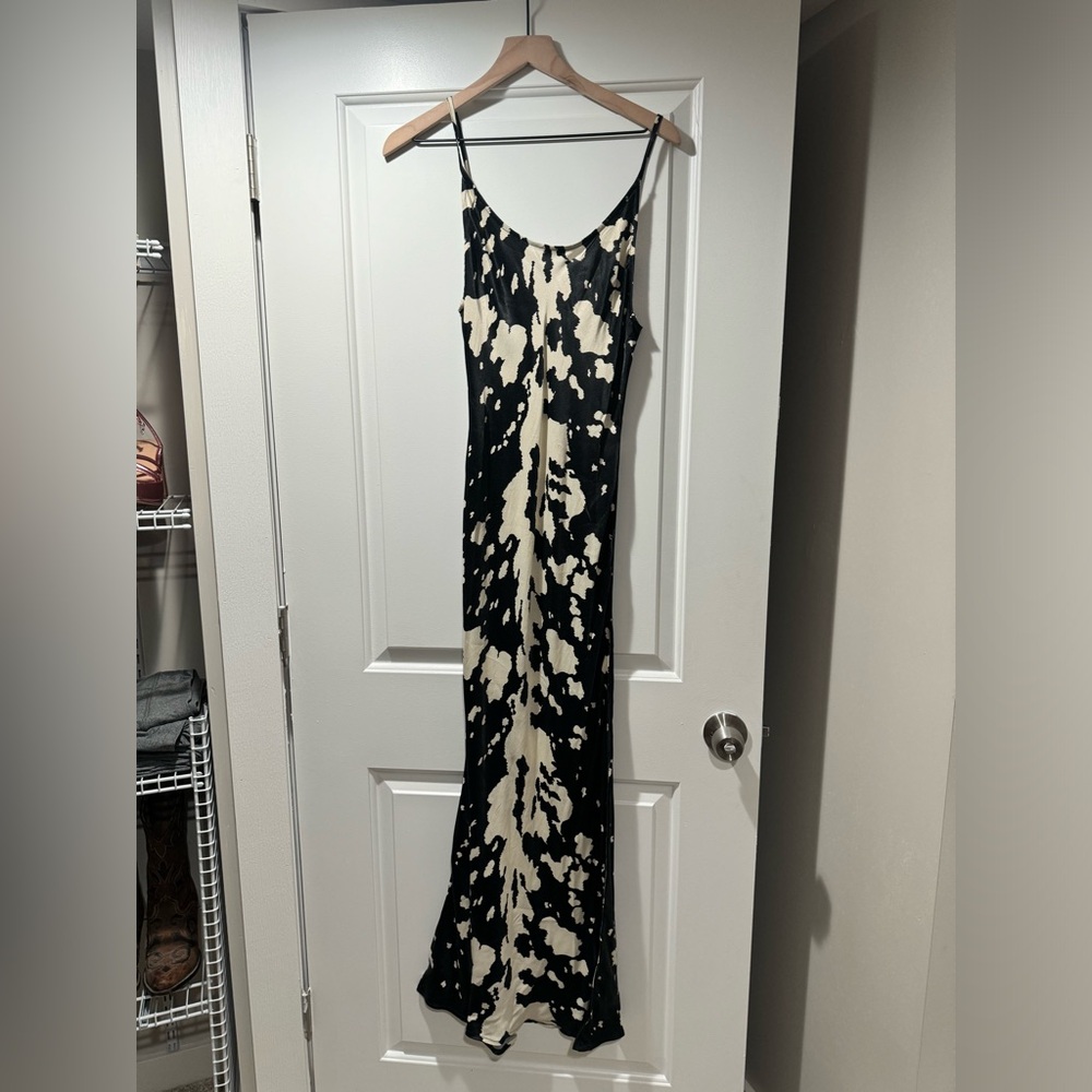 Anthropologie Silk Slip Dress